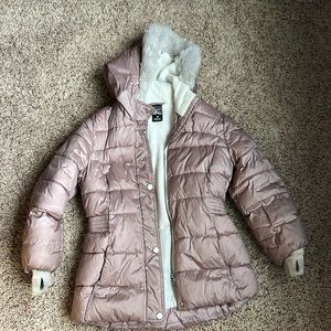 Girls winter puffer coat